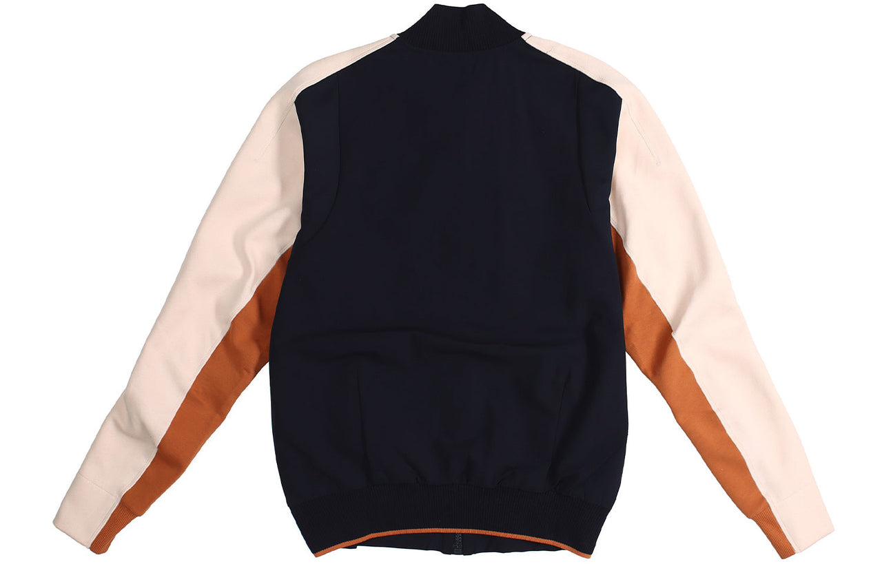adidas Athleisure Casual Sports Woven baseball uniform Jacket Navy Blue DX8408