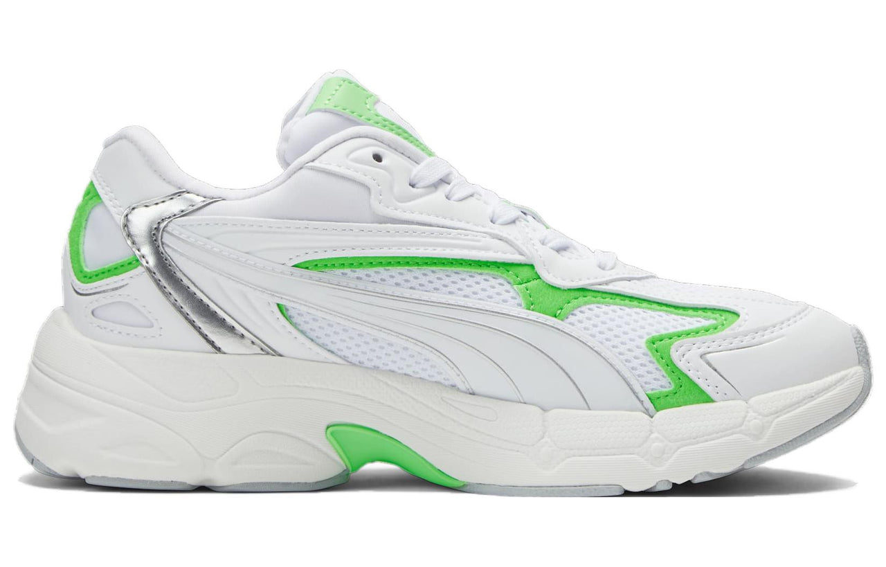 (WMNS) PUMA Teveris Nitro 'Metallic - White Summer Green' 391098-07