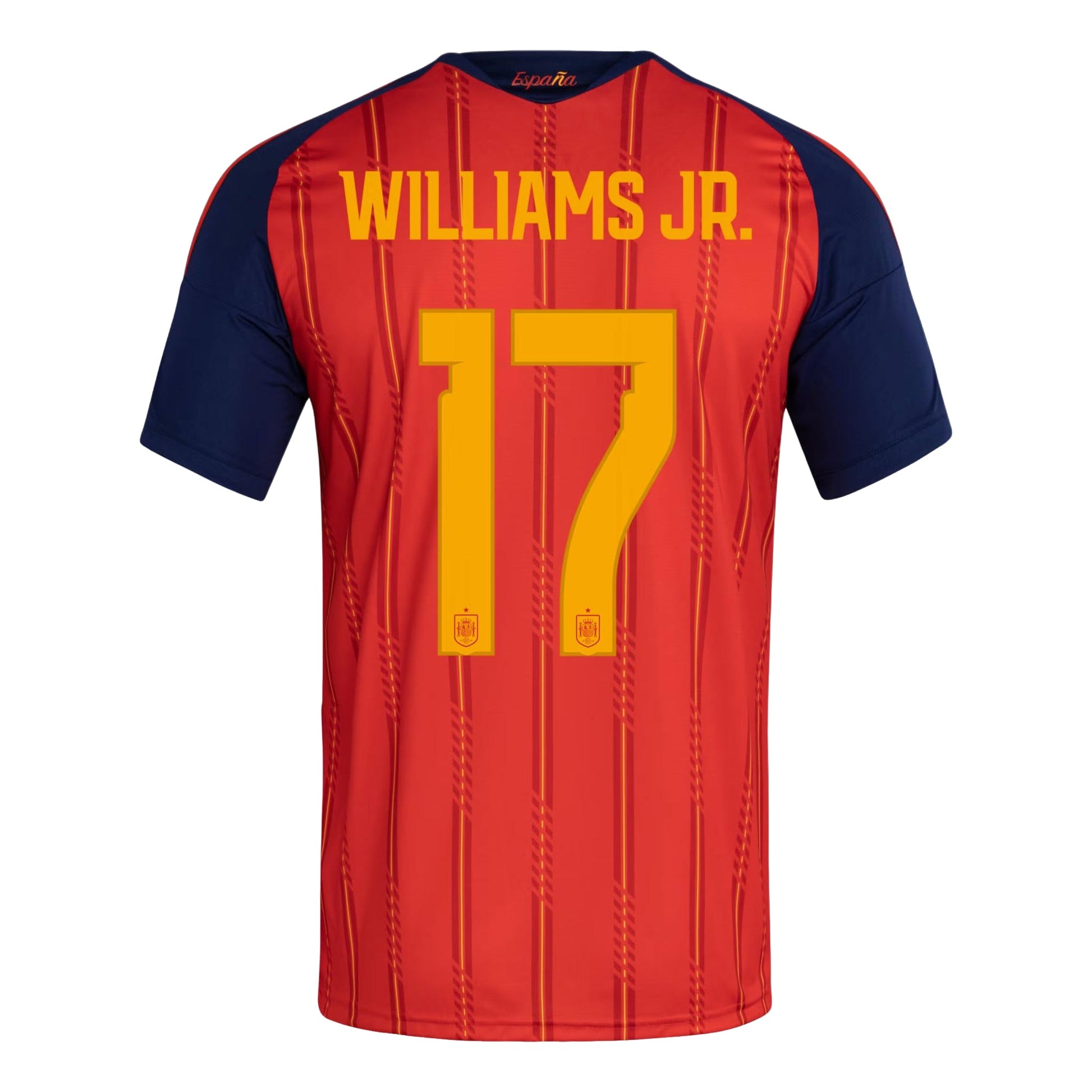 adidas Nicholas Williams Arthuer Spain 26 Home Jersey Asia Sizing 'Vivid Red' KW7714