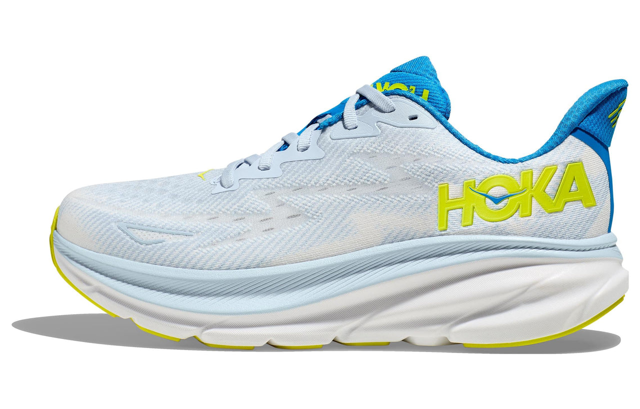 HOKA ONE ONE Clifton 9 Wide 'Ice Blue Evening Primrose' 1132210-IWEP