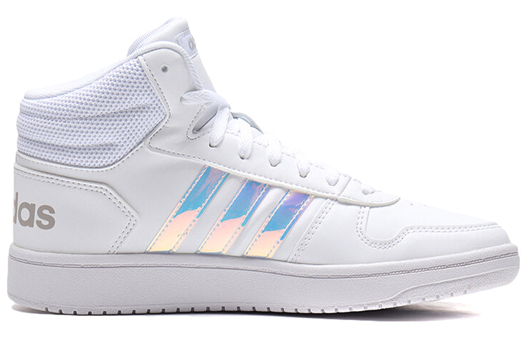 (WMNS) adidas Hoops 2.0 Mid 'White Bluepurple' EH3414