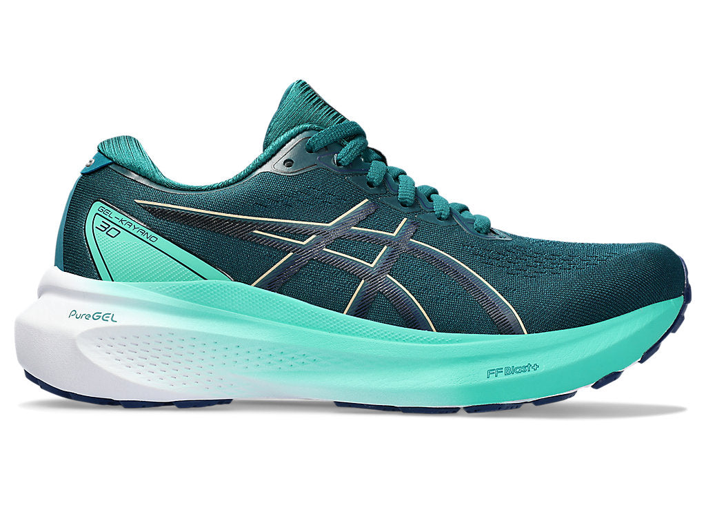 (WMNS) ASICS Gel-Kayano 30 Running Sneakers 'Teal White' 1012B357-301