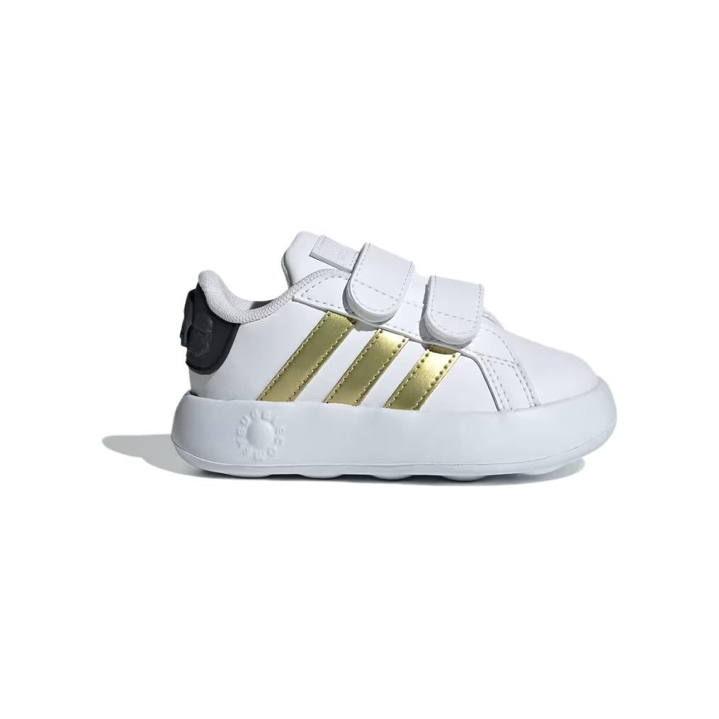 (TD) adidas x Star Wars Grand Court CF 'White Gold Metallic' IH8036