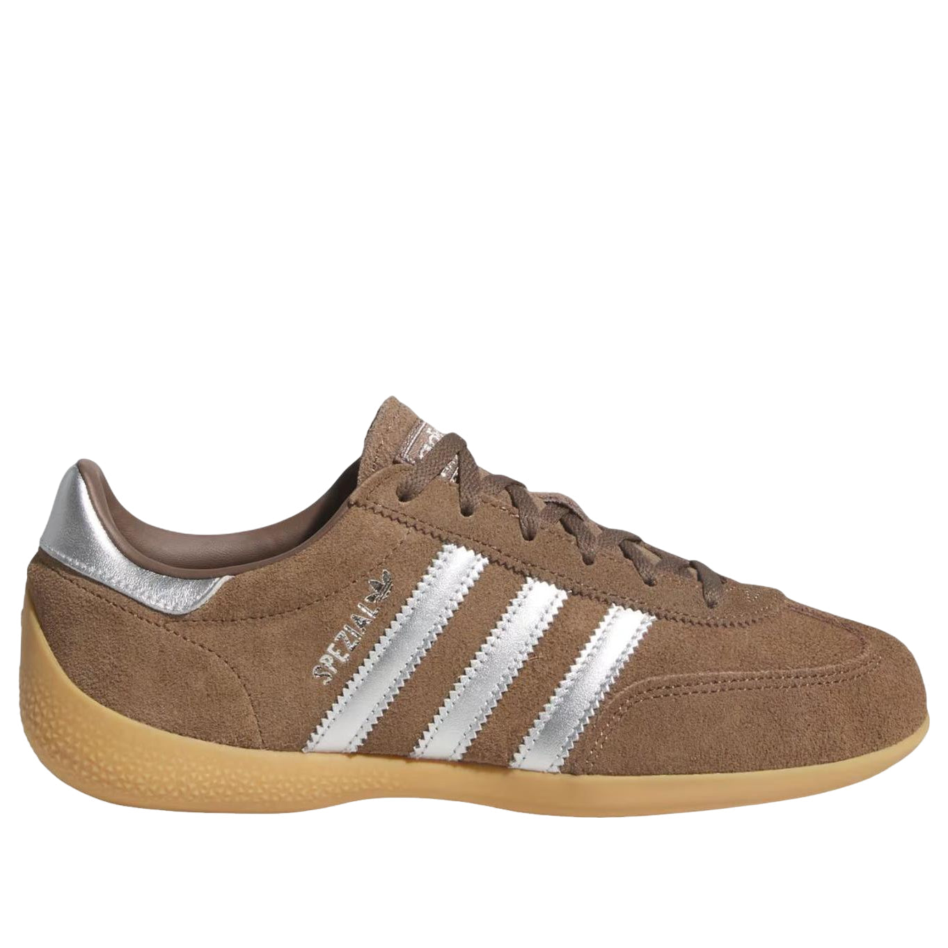 (WMNS) adidas Handball Spezial Lo Pro 'Earth Strata Silver Metallic Gum' KI3519