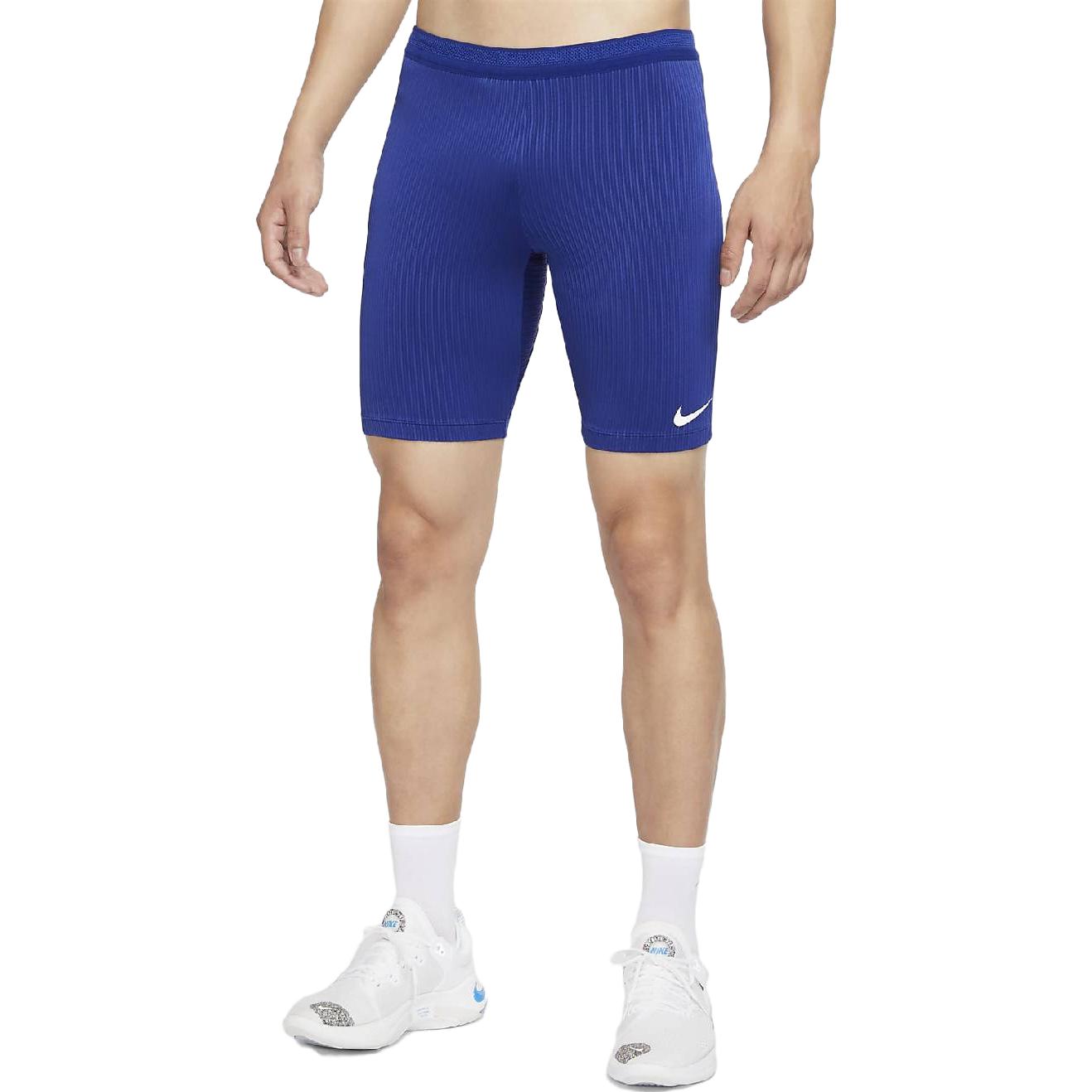 Nike Dri-FIT ADV Team USA AeroSwift 1/2 Length Racing Tights 'Blue' CV0407-455