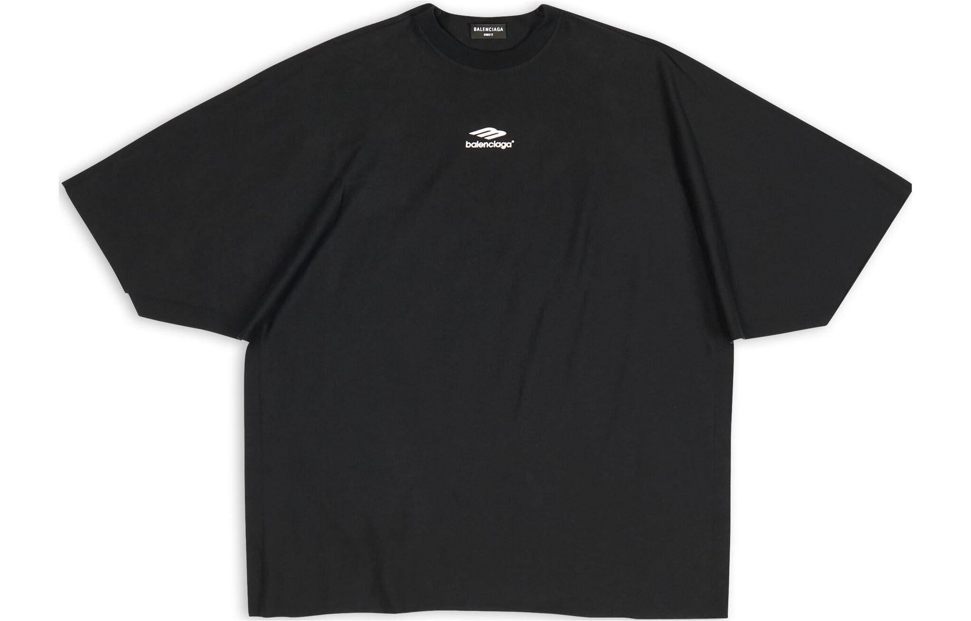 (WMNS) Balenciaga 3B Sports Icon Flat T-Shirt 'Black' 704032TMVJ71070