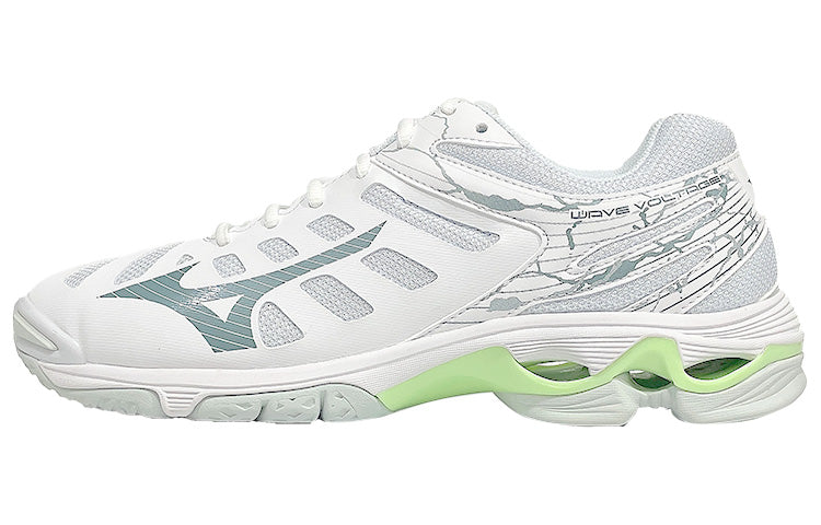 (WMNS) Mizuno Wave Voltage 'White Patina Green' V1GC216037