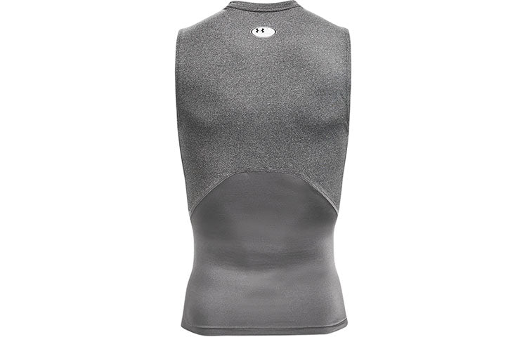 Under Armour HeatGear Sleeveless Shirt 'Carbon Heather Black' 1361522-090