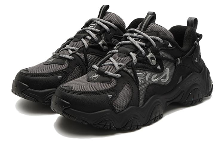 (WMNS) FILA Fluid 4 Sneakers 'Black Grey' F12W342117FWA