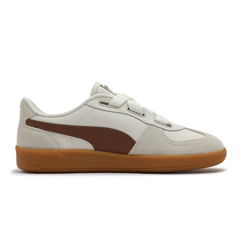 (WMNS) Puma Palermo Wide Lace SD 'Frosted Ivory Brown Mushroom' 402109-03
