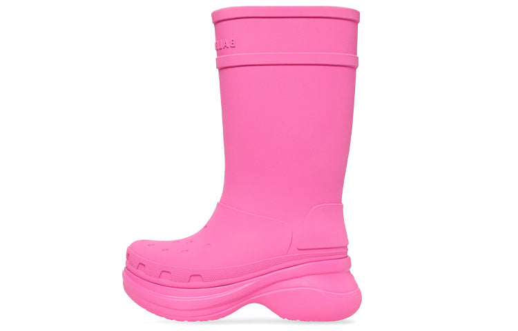 (WMNS) Crocs x Balenciaga Boots 'Bright Pink' 677388W1S8E5300