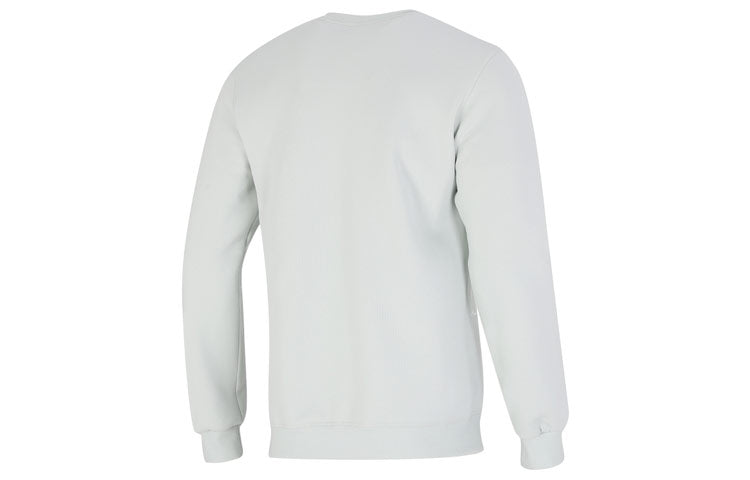 Men's adidas Minimalistic Alphabet Large Logo Printing Athleisure Casual Sports Round Neck Flax Green HP1434
