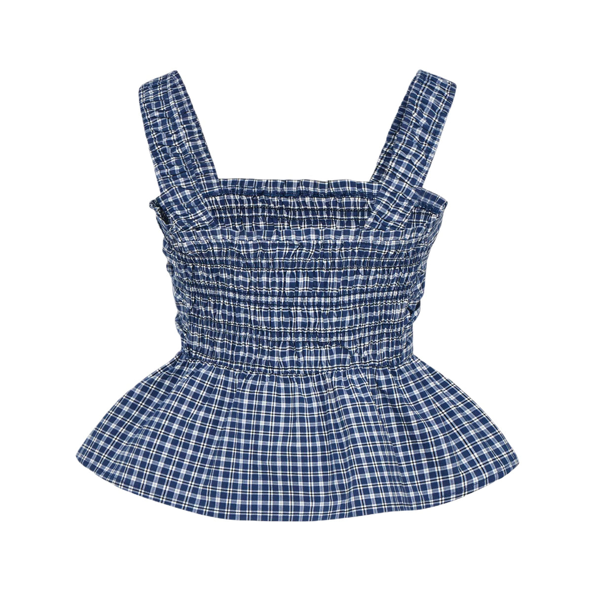 (WMNS) adidas Plaid Vest Asia Sizing 'Blue' KX7035