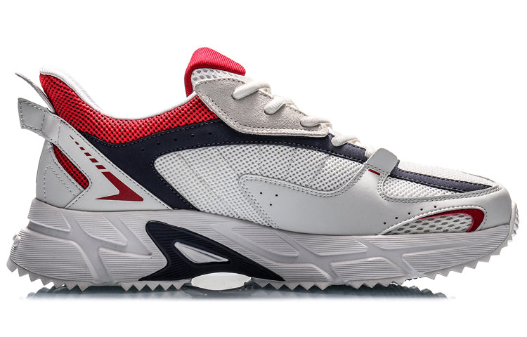 Li-Ning Running 'White Blue Red' ARLQ009-3