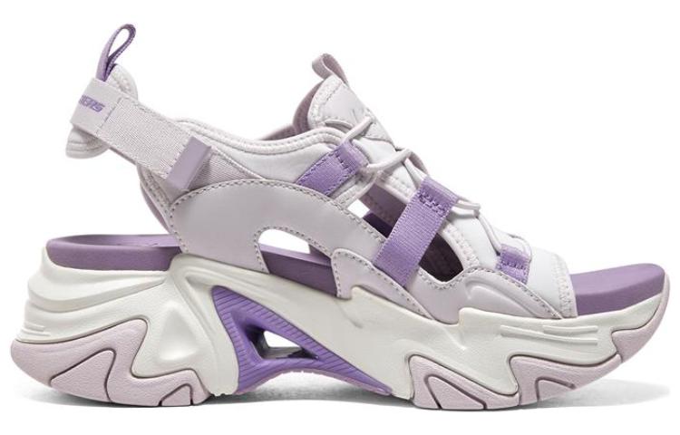 (WMNS) Skechers Stamina V3 'White Purple' 119874-PRLV