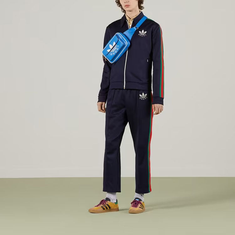 Gucci x adidas Zip Jacket 'Navy Blue' 692112-XJEKX-4904
