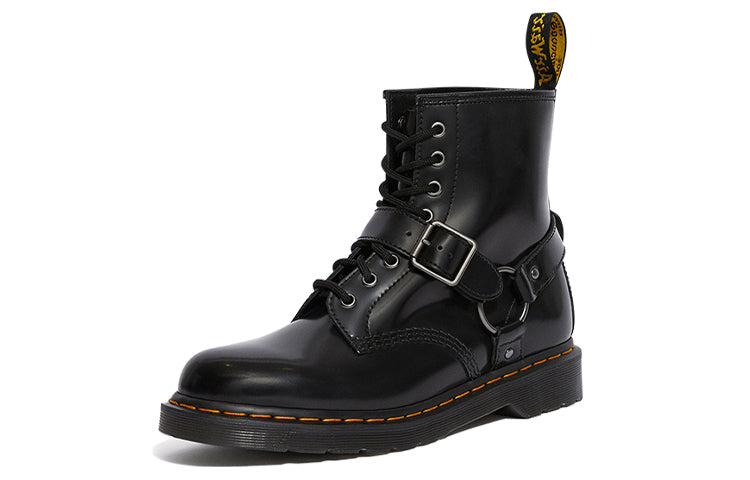 Dr. Martens Bradfield Triangle 8 Martin Boots Black Unisex 25163001