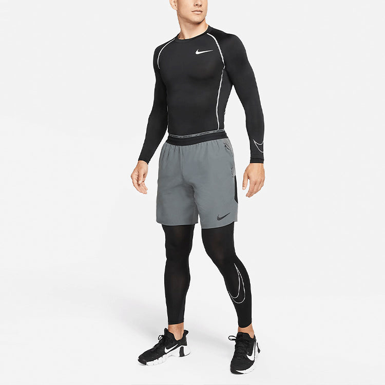Men's Nike Casual Training Environmental Friendly Breathable Tight Gym Long Pants/Trousers Black DD1914-010