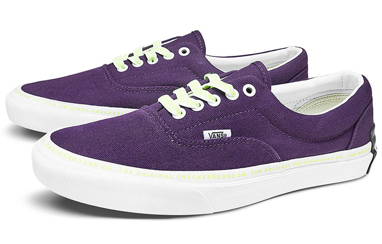 Vans Era Retro Casual Skate Shoes Unisex Purple VN0A4U3905J