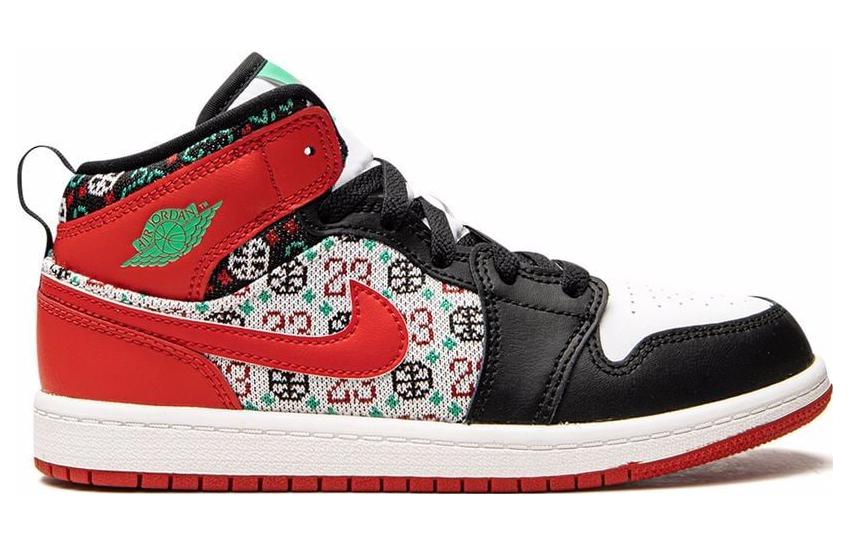 (PS) Air Jordan 1 Mid SE 'Ugly Christmas Sweater' DM1210-150