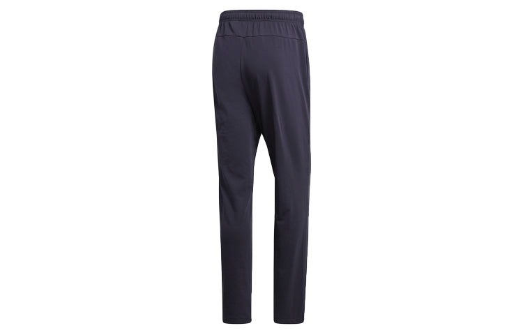 adidas E Pln T Contrasting Colors Logo Sports Pants Blue DU0377