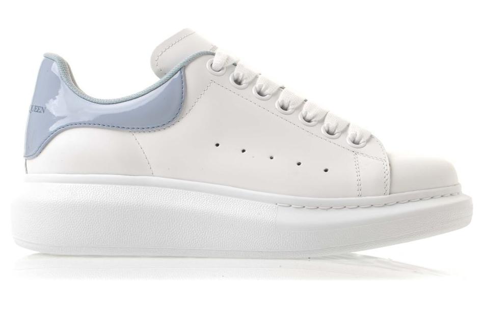 (WMNS) Alexander McQueen Larry Oversize Sneakers 'White Blue' 697101WIBND9760
