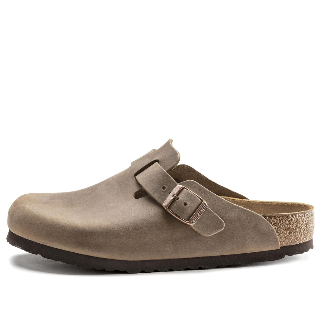 Birkenstock Boston Regular 'Oiled Leather Tobacco Brown' 0960811
