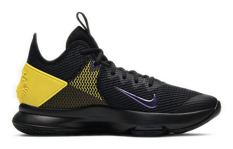 Nike LeBron Witness 4 'Black Opti Yellow' BV7427-004