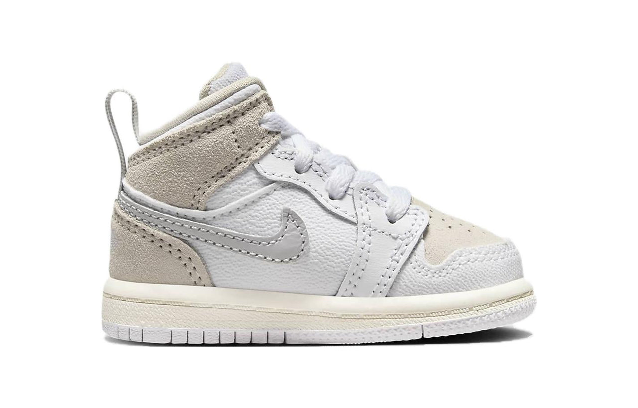 (TD) Air Jordan 1 Mid SE Craft 'Inside Out - White Sail' FB9140-120