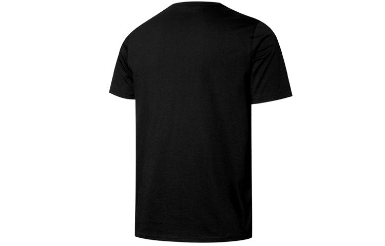 PUMA Graphic Logo Printing Round Neck Sports Short Sleeve Black 847719-01