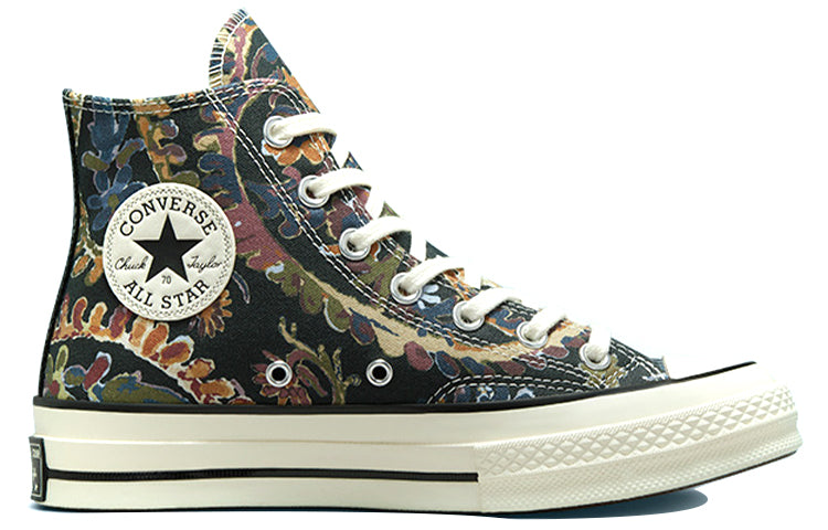 (WMNS) Converse Chuck 70 High 'Fall Florals - Black' 572546C