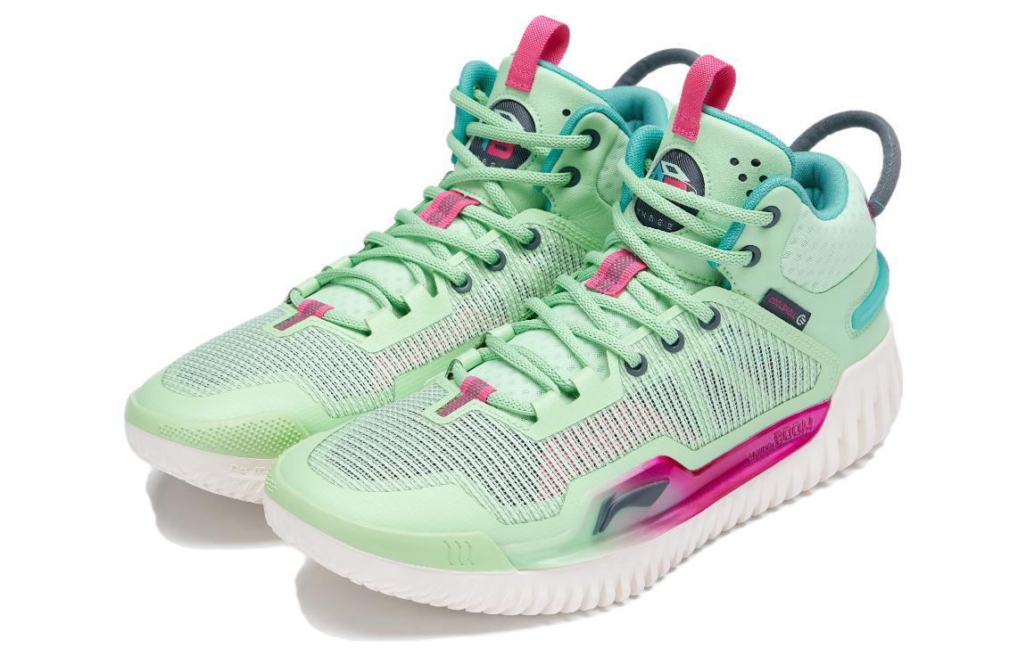 Li-Ning Badfive 3 Low 'Green Purple' ABFT005-4
