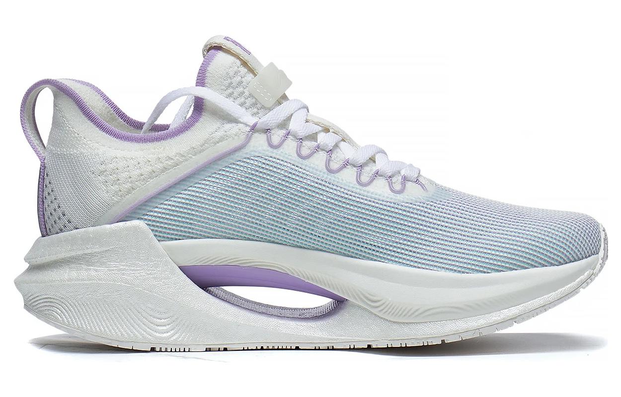 (WMNS) Li-Ning Essential 'White Purple Blue' ARRT008-11