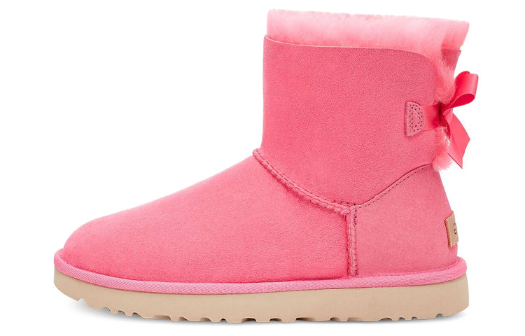 (WMNS) UGG Mini Bailey Bow II 'Neon Pink' 1016501-PKRS