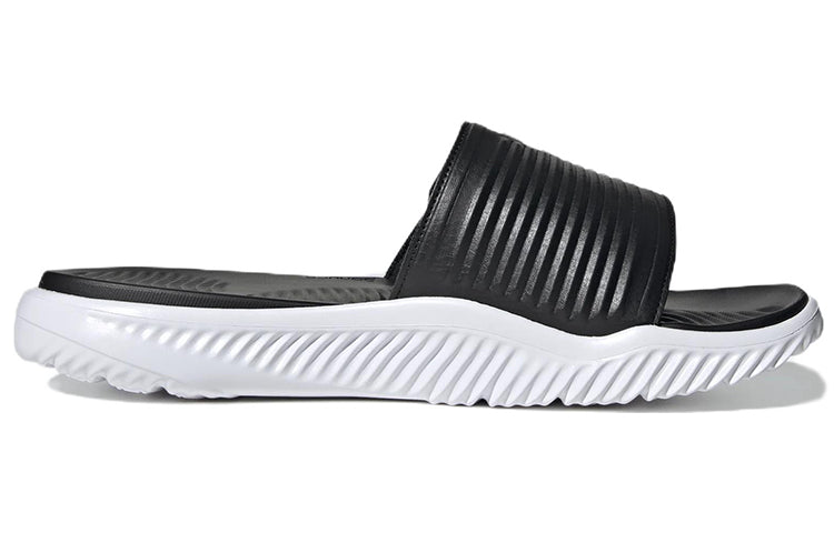 adidas Alphabounce Slide 'Black White' GY9415