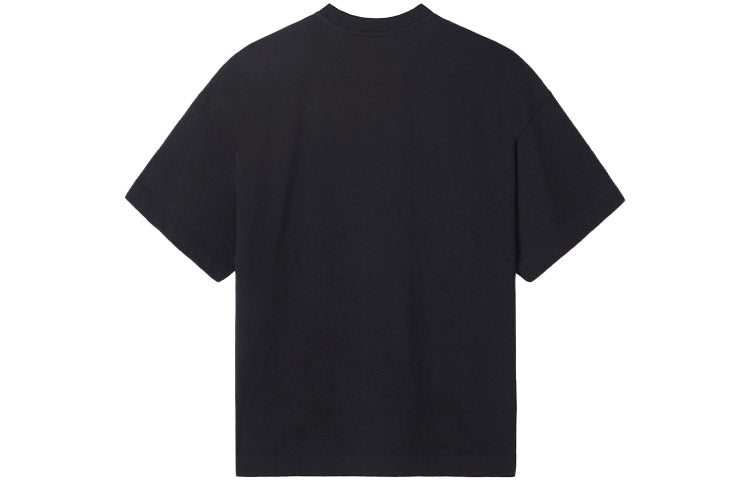 Men's KENZO x Kansai Yamamoto SS21 Crossover Pattern Printing Loose Short Sleeve Black FB55TS0724SK-99