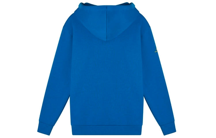 New Balance Graphic Print Hoodie 'Blue White' AMT11336-BMT