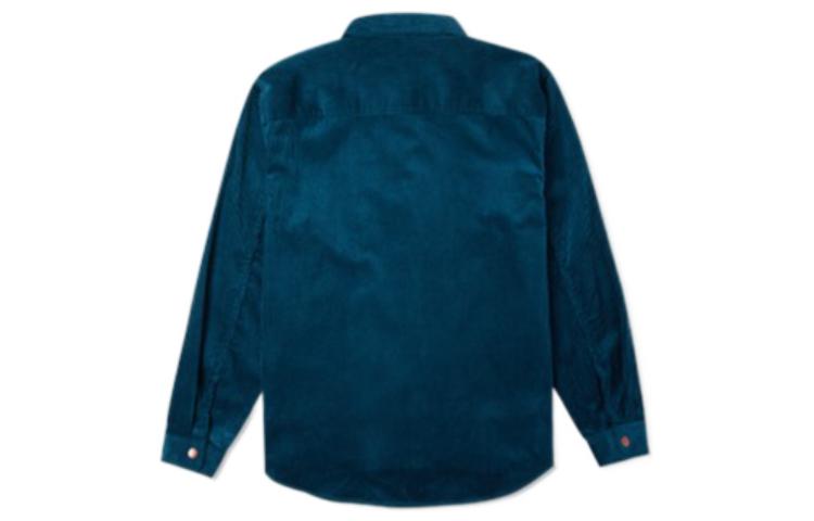 Converse Corduroy Button Shirt 'Blue' 10024006-A02