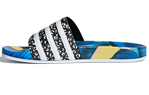 (WMNS) adidas Adilette Slides 'Tropical Leaf Print' B28007