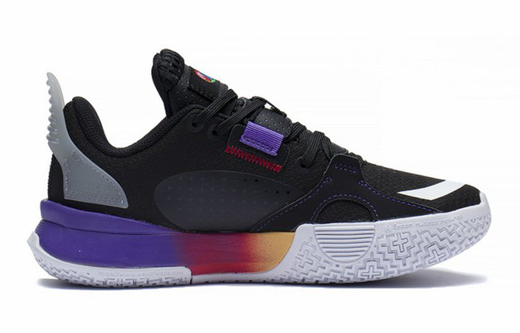 (GS) Li-Ning Wade All City 10 V1 'Black Purple' YKBS060-7