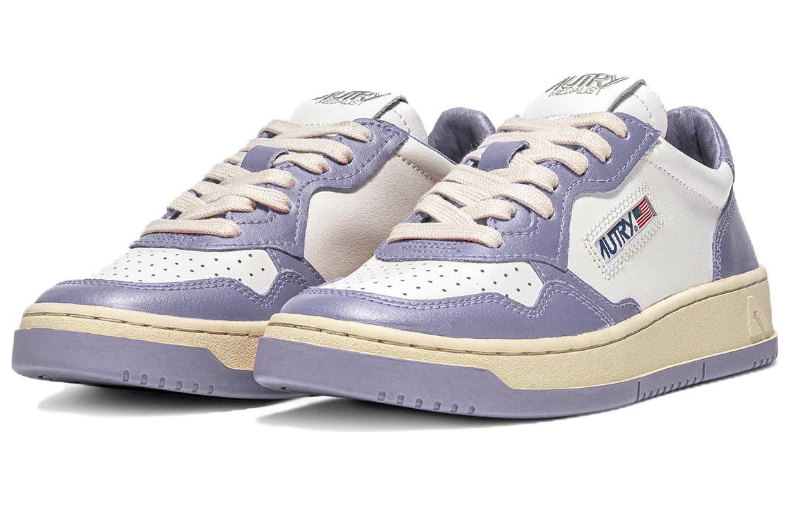 AUTRY Medalist Low Bicolor 'White Purple' AULM-WB19