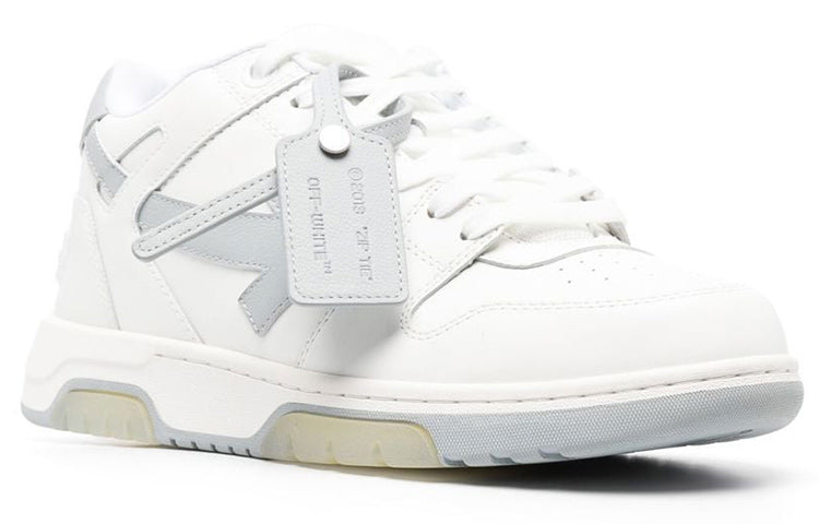 Off-White Out Of Office Low-Top Sneakers 'White Grey' OMIA189C99LEA0040109