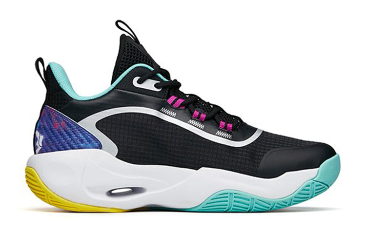 (GS) ANTA Basketball Shoes 'Black Blue White' 312221111-3