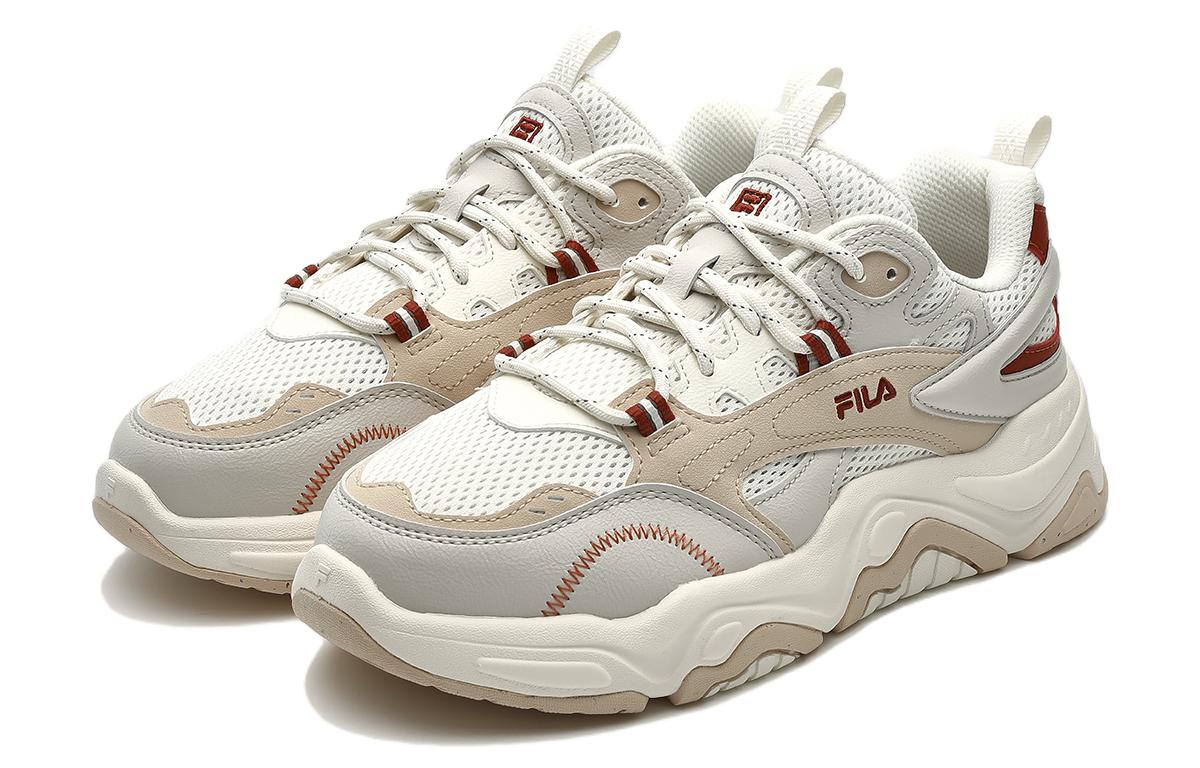 (WMNS) FILA Collina Sneakers 'White Grey Beige' F12W332121FWM