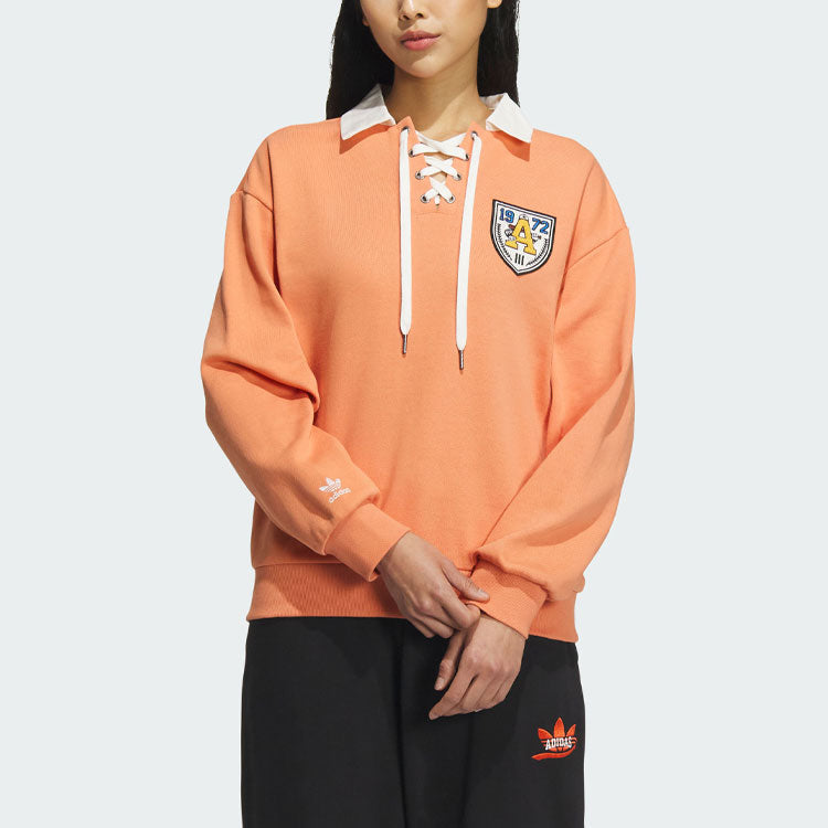 (WMNS) adidas Originals Mc Polo Crew 'Orange' IN1094