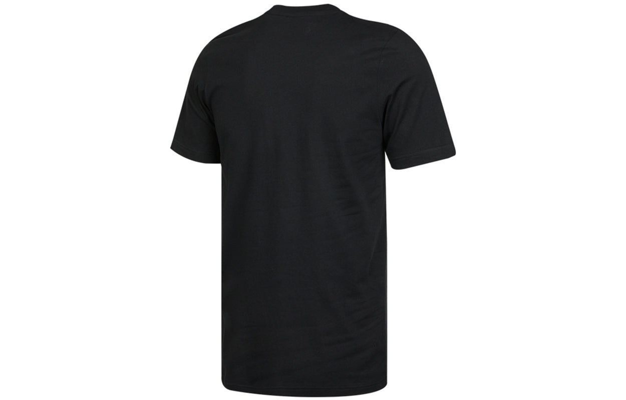 adidas originals Sprt Graphic Gradient Logo logo Sports Round Neck Short Sleeve Black GN2441