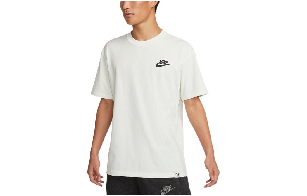 Nike Back Avatar Printing Loose Casual Short Sleeve White DQ1005-133