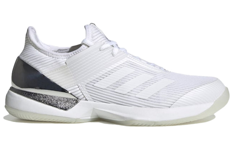 (WMNS) adidas Ubersonic 3 Hard Court 'White Silver' EF2463