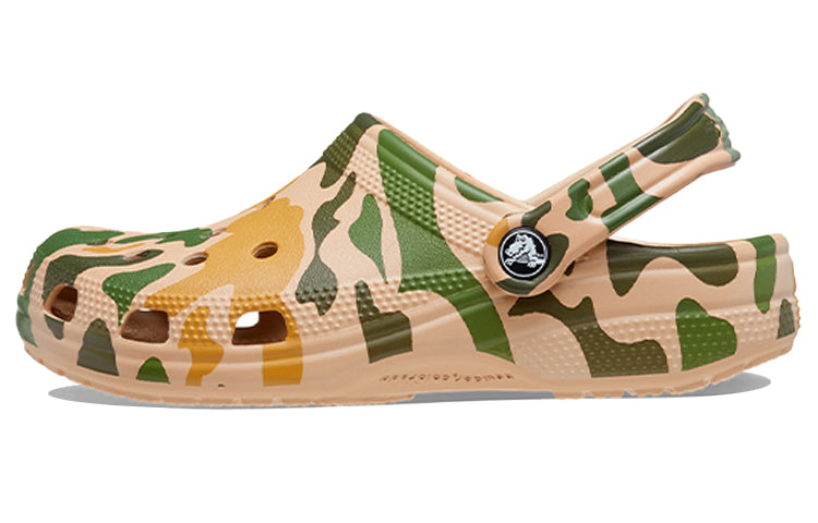 Crocs Classic Printed Camo Clog 'Khaki Green' 206454-2Y6