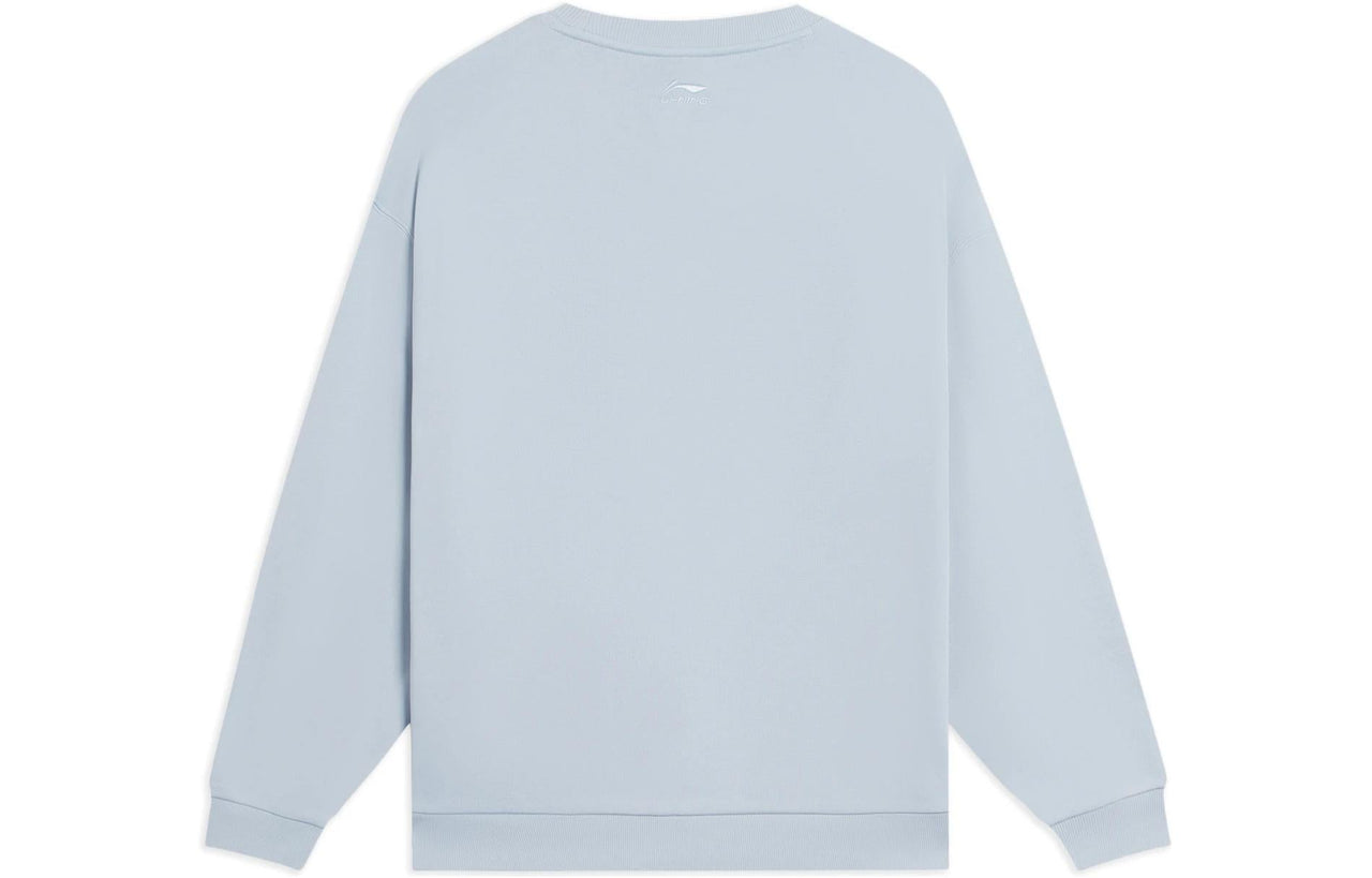 Li-Ning Anything Is Possible Graphic Sweatshirt 'Light Blue' AWDSF97-5